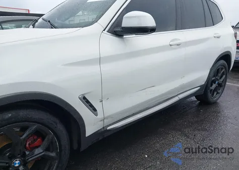 2023 BMW X3 Sdrive30I из США, поврежденный, VIN 5UX43DP00P9P98199